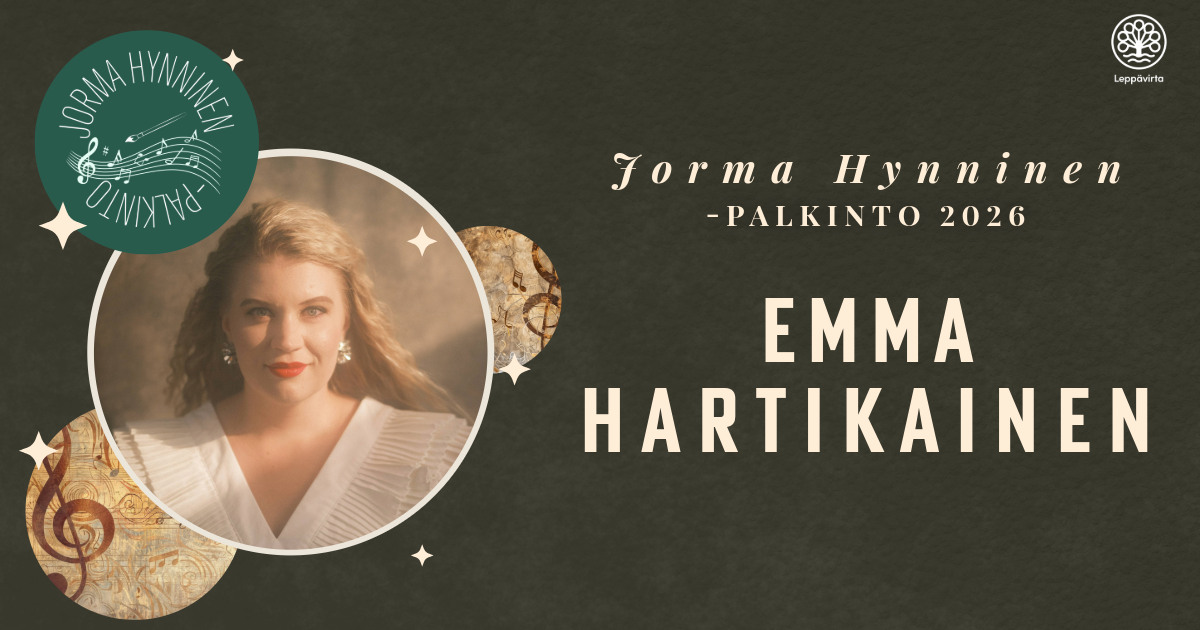 Vuoden 2026 Jorma Hynninen -palkinto sopraano Emma Hartikaiselle