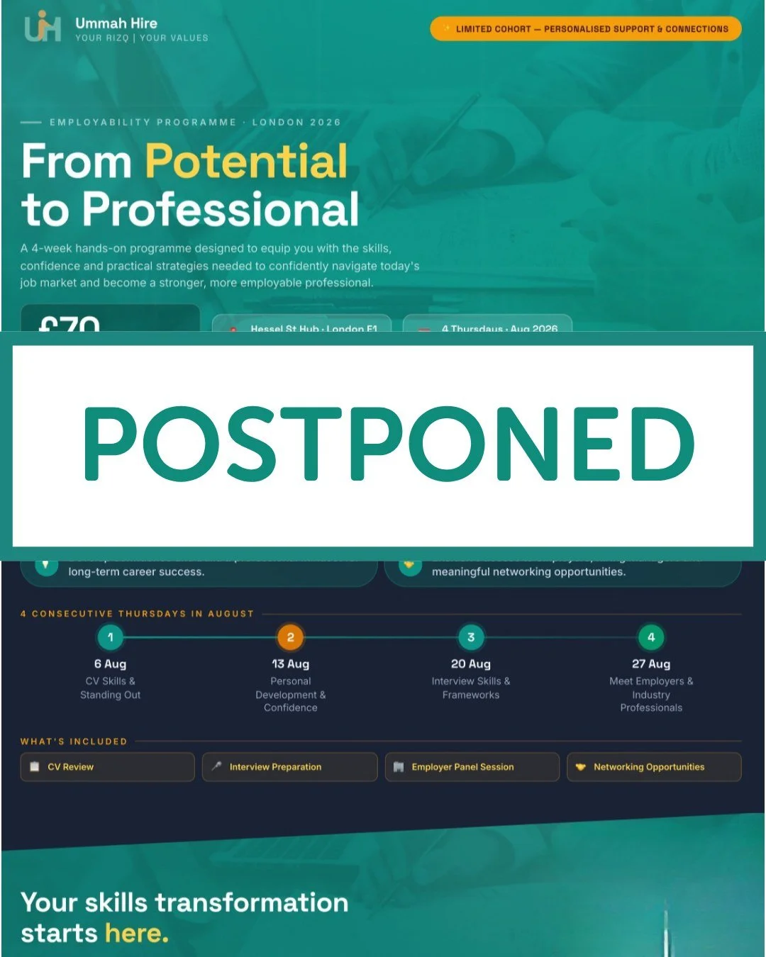 This event has now been postponed. As soon as the new date has been decided more information will be shared here.