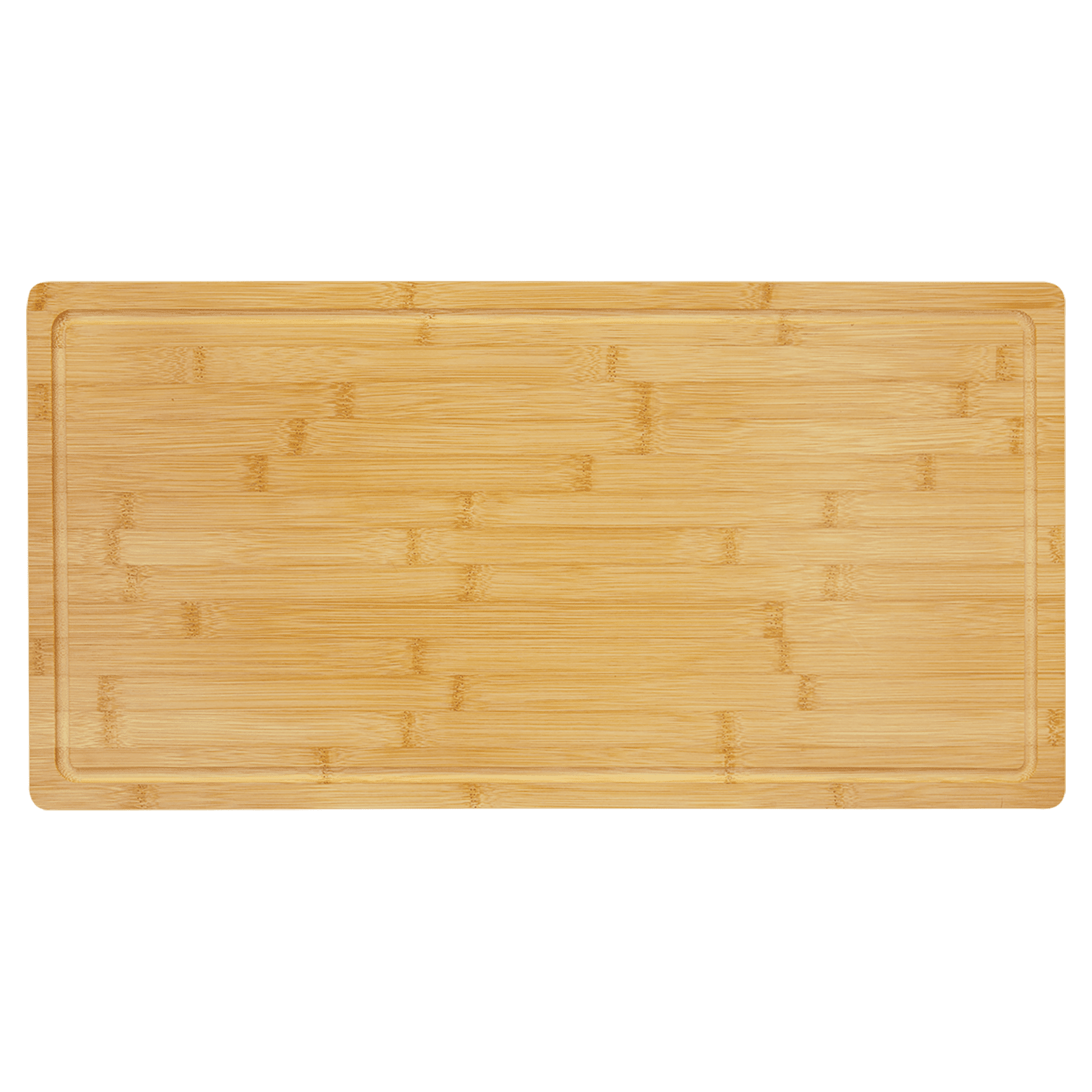 Charcuterie/Cutting Board with Freehand Pyrography, Bamboo-23-3/4"X12"