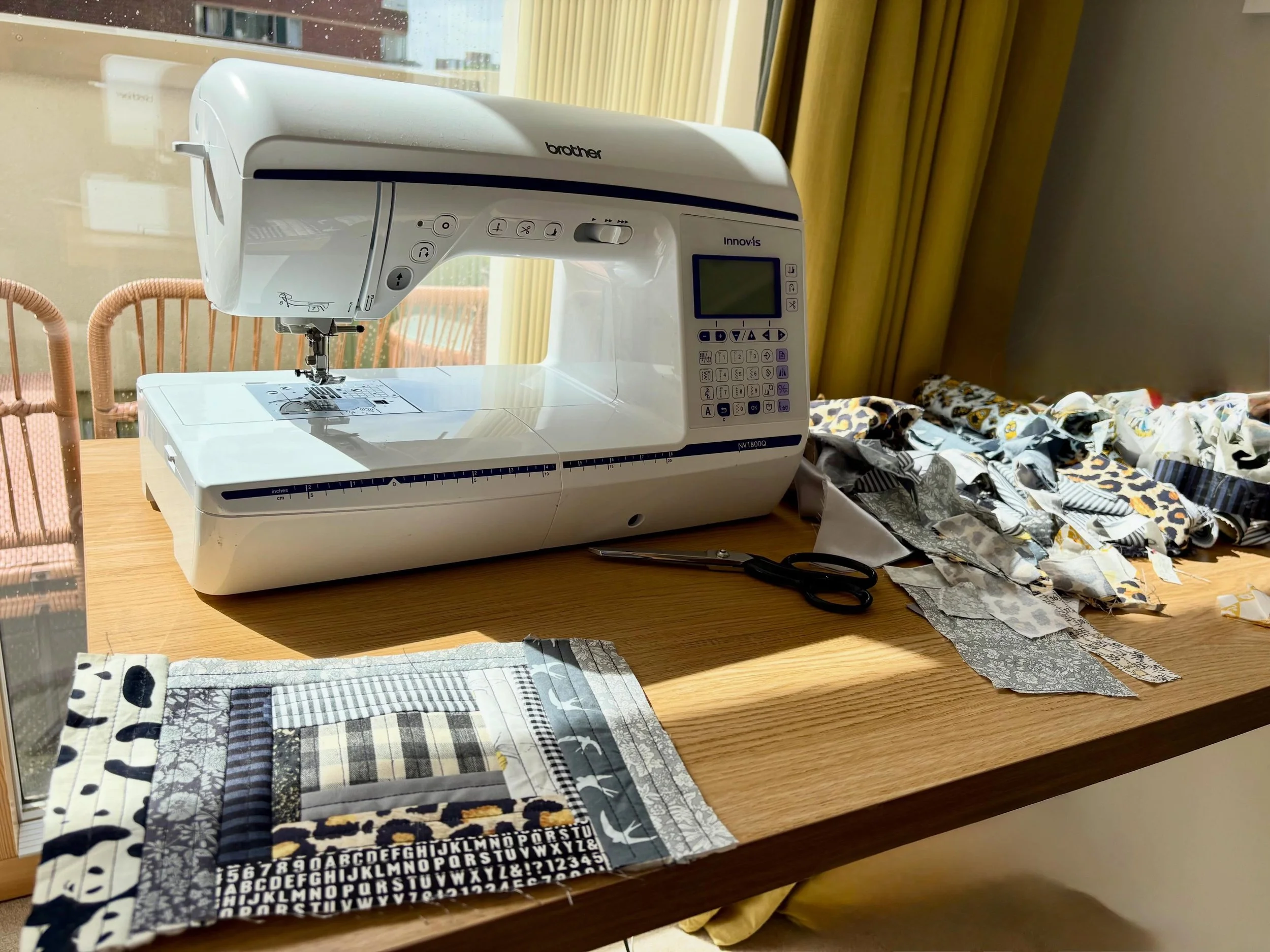 Back at the sewing machine this afternoon.

I&rsquo;ve been feeling a bit under the weather this week, so I&rsquo;ve been taking things steadily. Between the admin, website updates and Etsy setup, it felt good to spend a couple of hours piecing toget