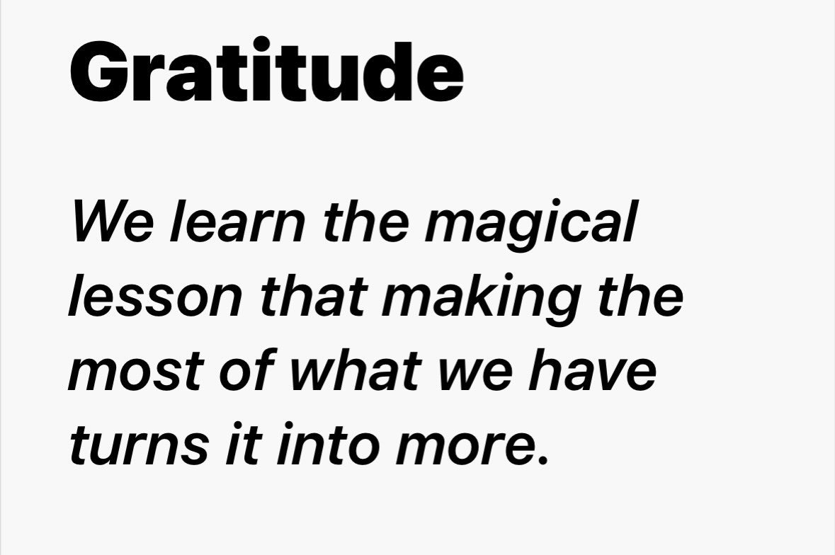 This appeared in my Reflections this morning and immediately made me think of Brighton Stitch.

&ldquo;We learn the magical lesson that making the most of what we have turns it into more.&rdquo;
Melody Beattie

That, really, is what I love about work