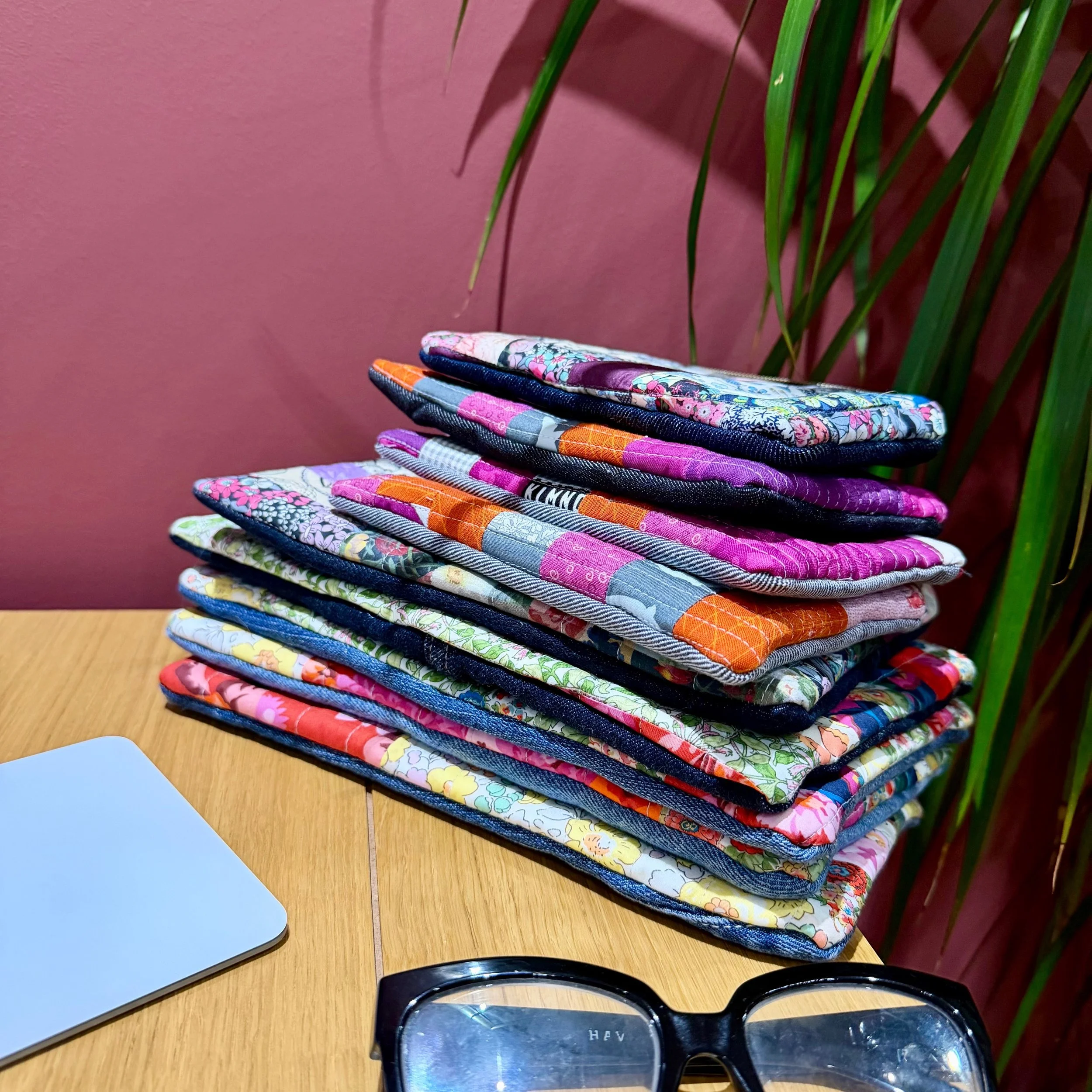 Five new pouch styles have joined the Brighton Stitch Good Gift Guide collection this week. There are now more than 20 options to choose from, each made in small batches using beautiful textiles given another life.

The new arrivals range from the li