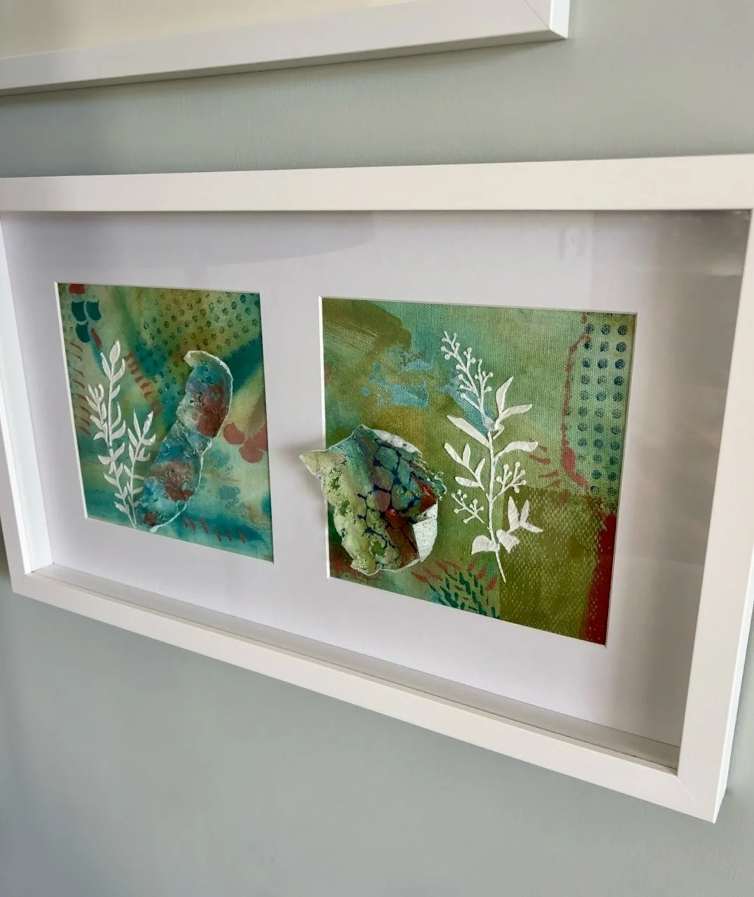 I paired seaweed and added abstract