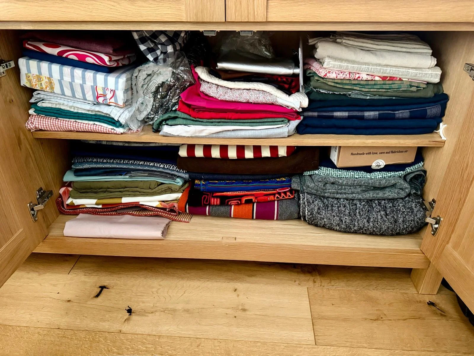 fabric stash