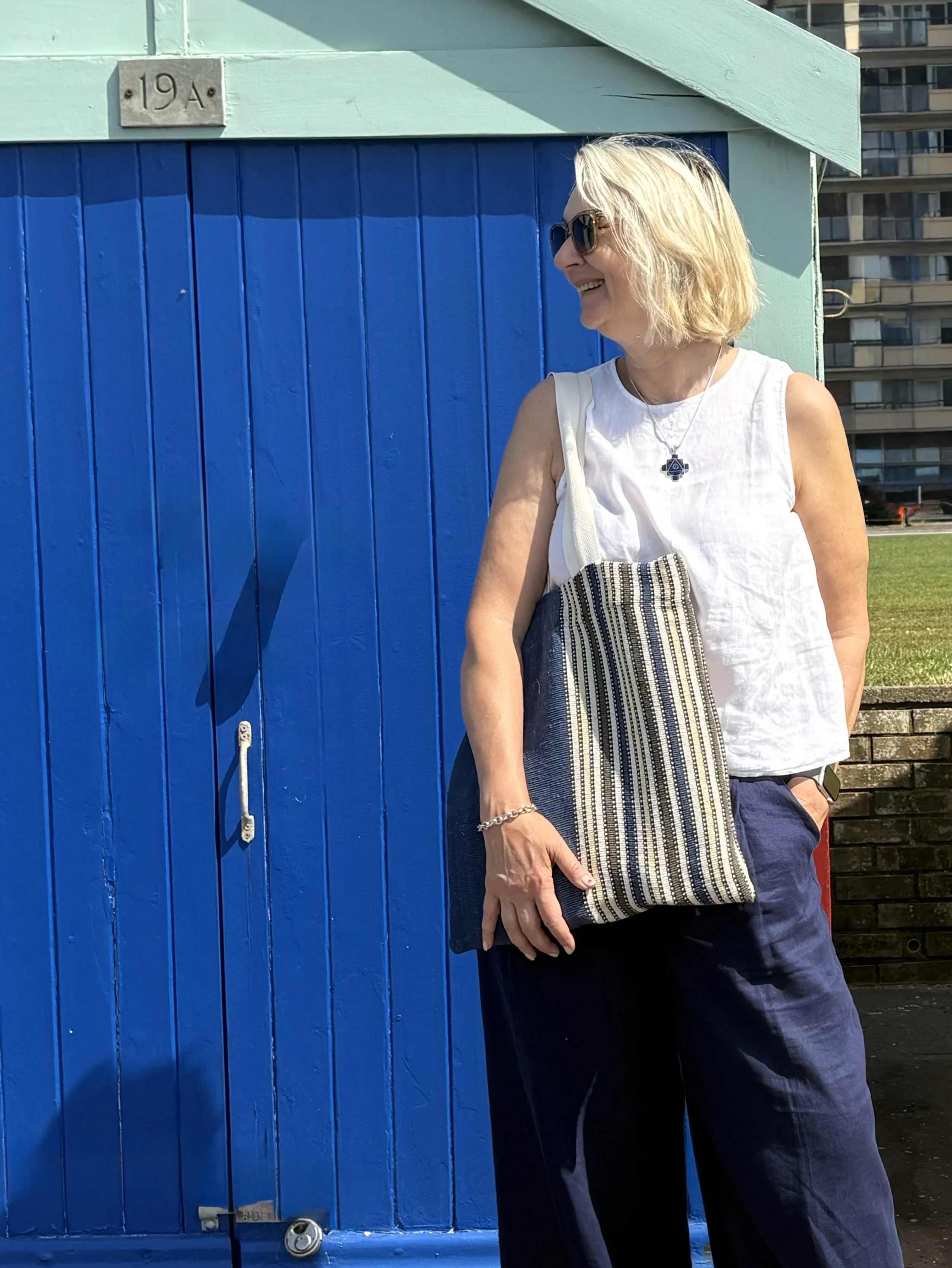 Beach Hut Runner Tote