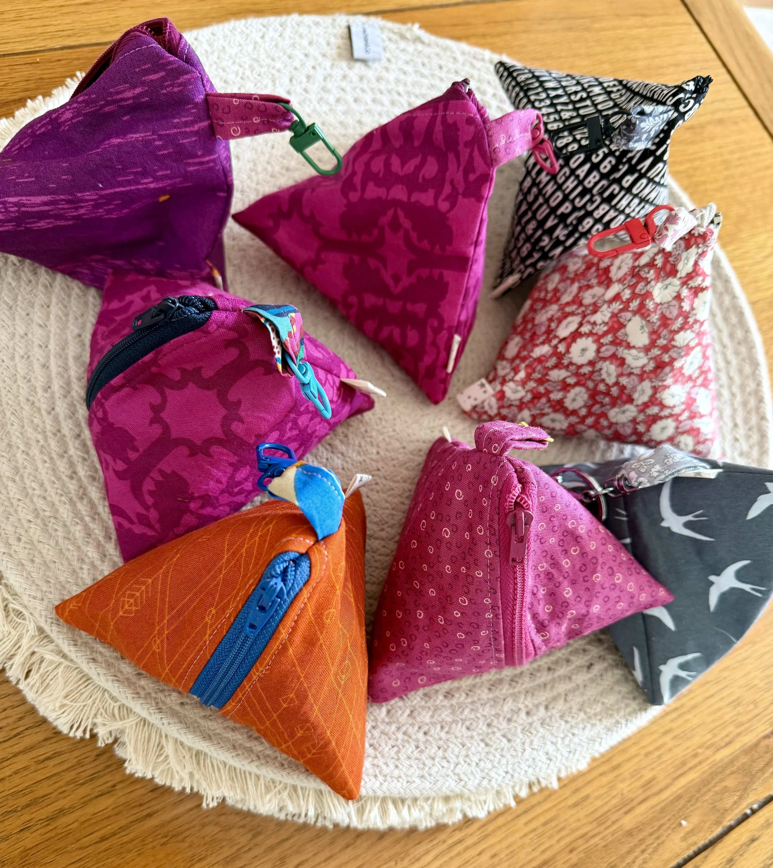 Little Keeps | Triangle Zip Pouch