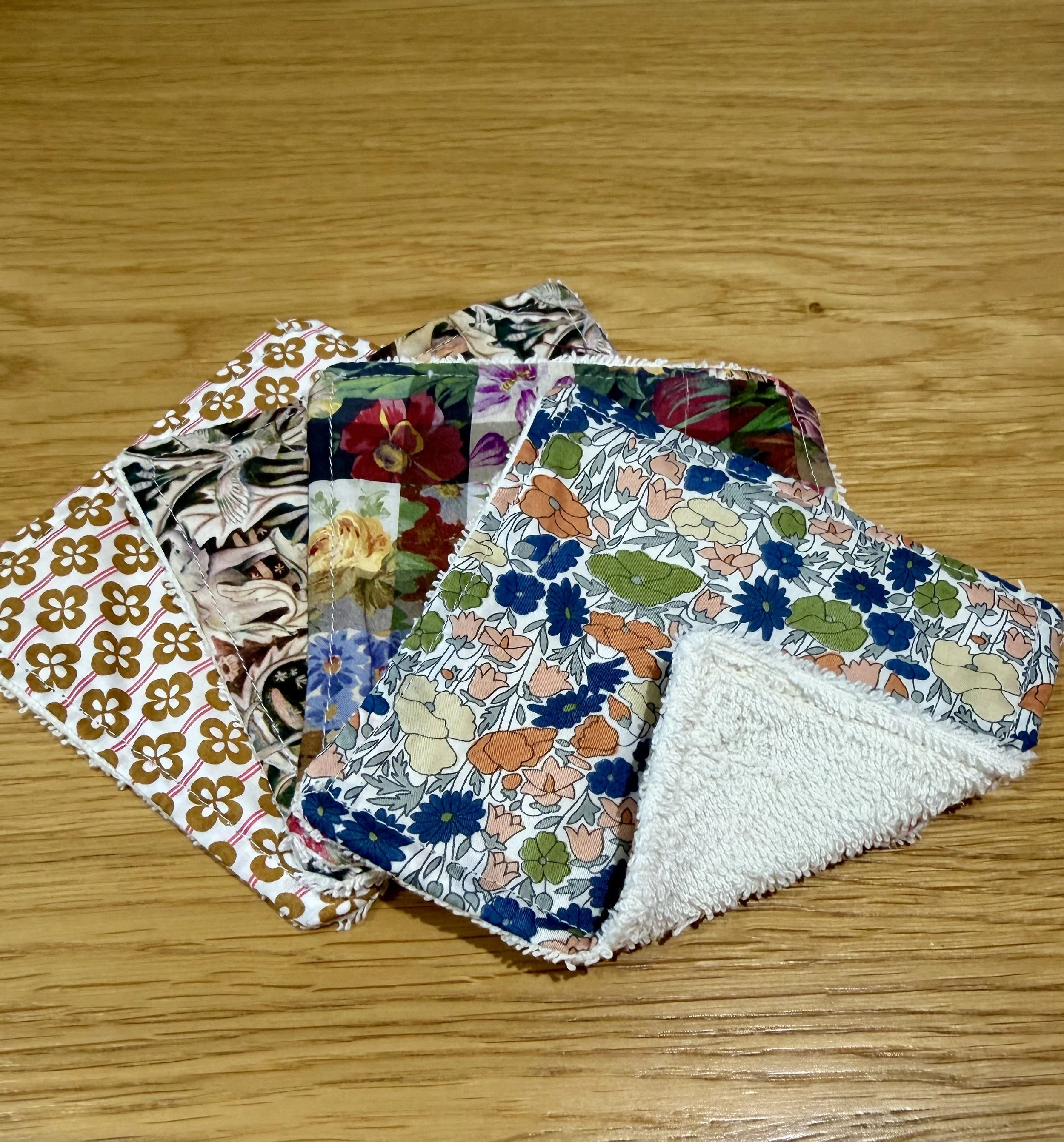 Autumn Garden Liberty Cleansing Cloths - Set of Four