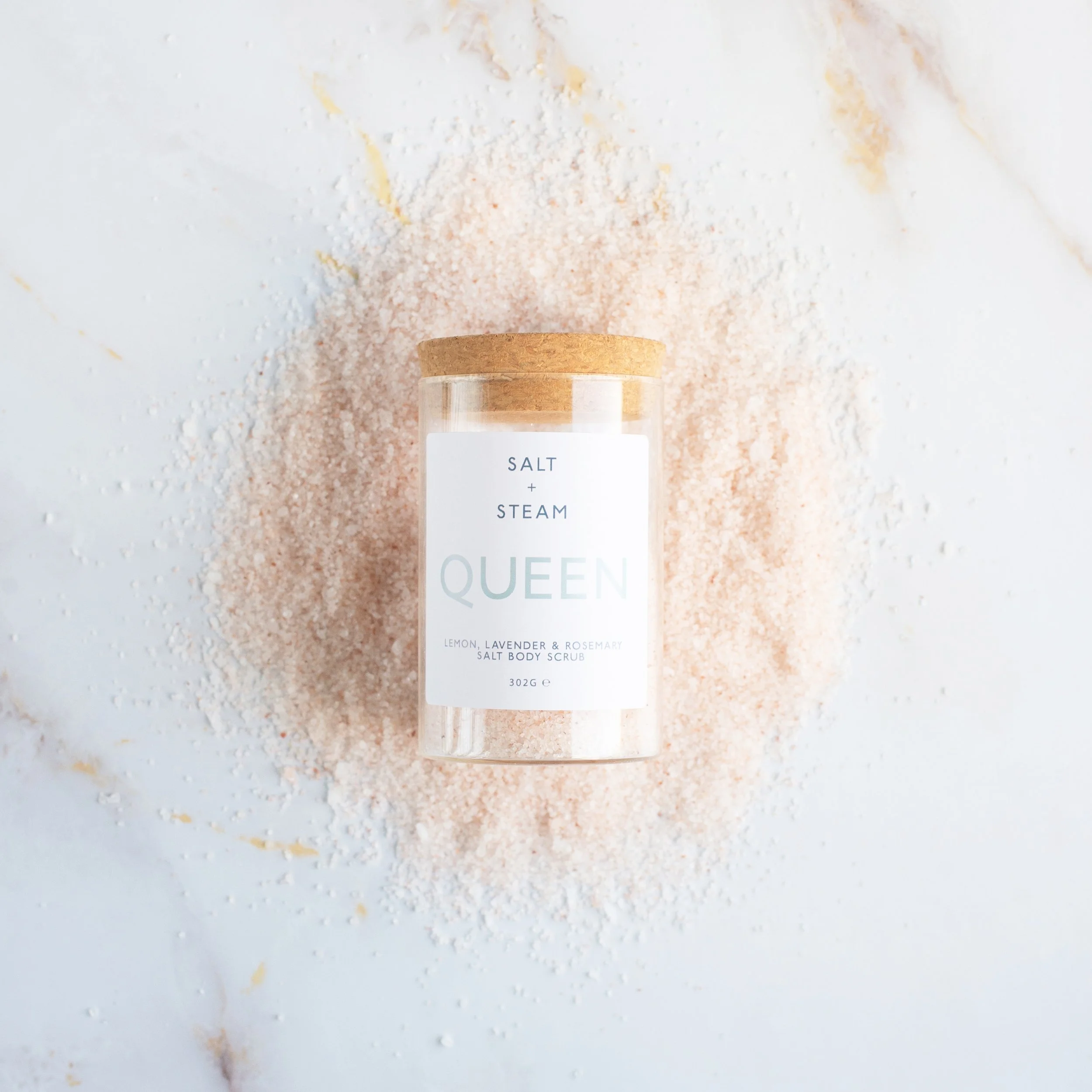 Lavender, Rosemary & Lemon Body Scrub "Queen"