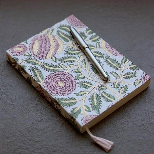A5 Notebook - Marigold Glitz4.jpeg