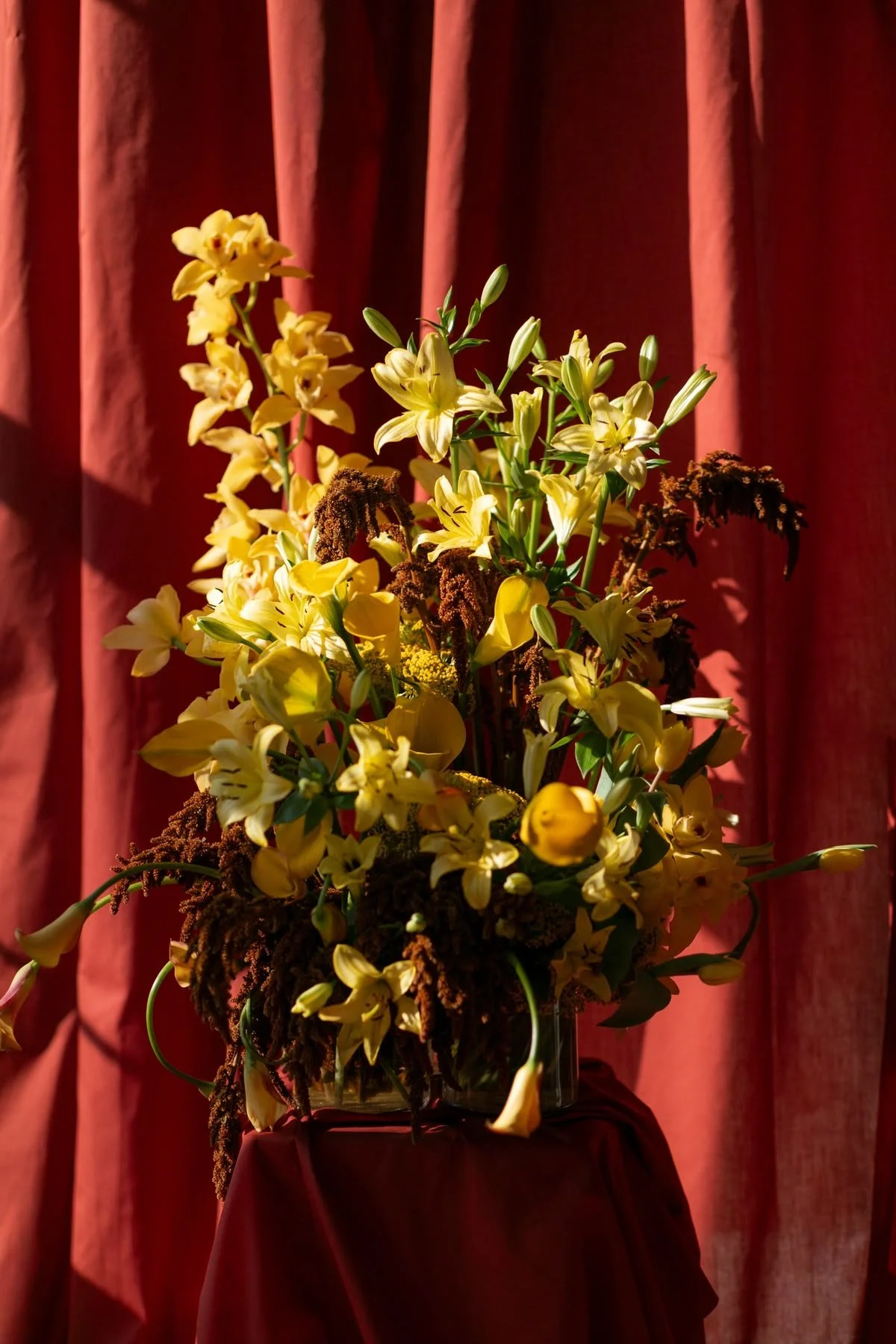 Gathering inspiration planning florals and decor and prepping for your wedding floral consultation the cottage rose kansas city crossroads full service wedding florist destination wedding florist modern florals editorial floral studio yellow wedding