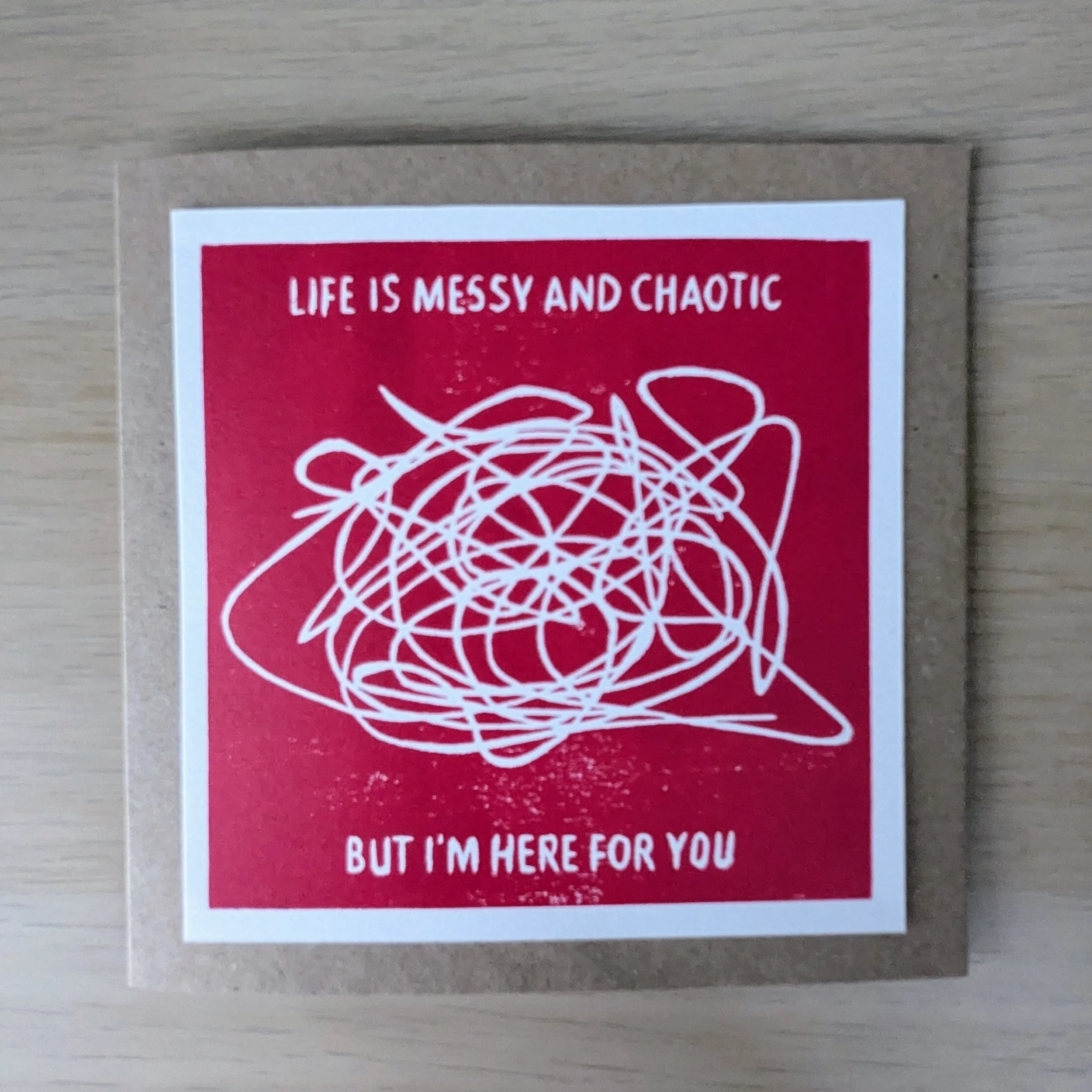 Life is messy