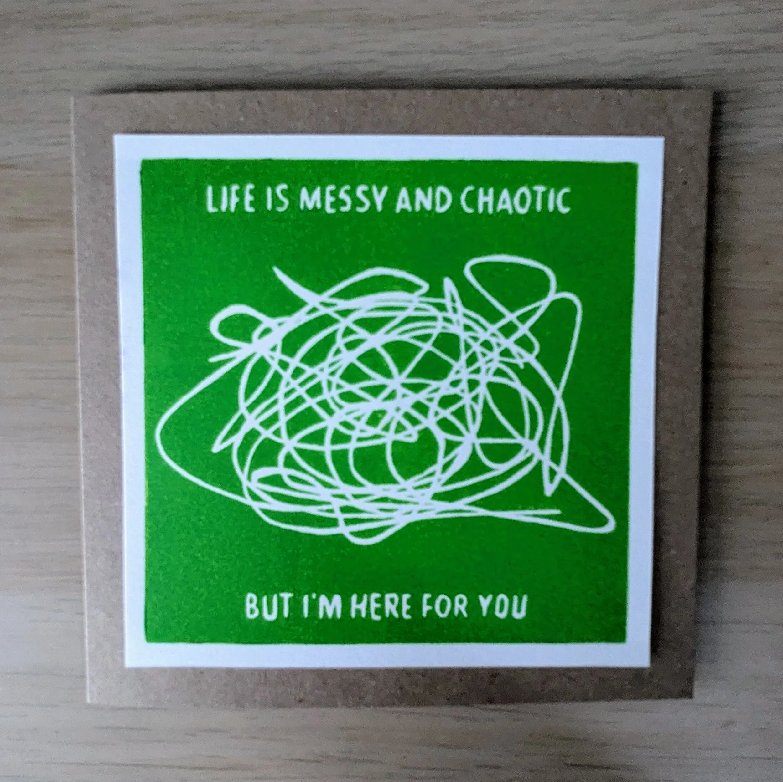 Life is messy