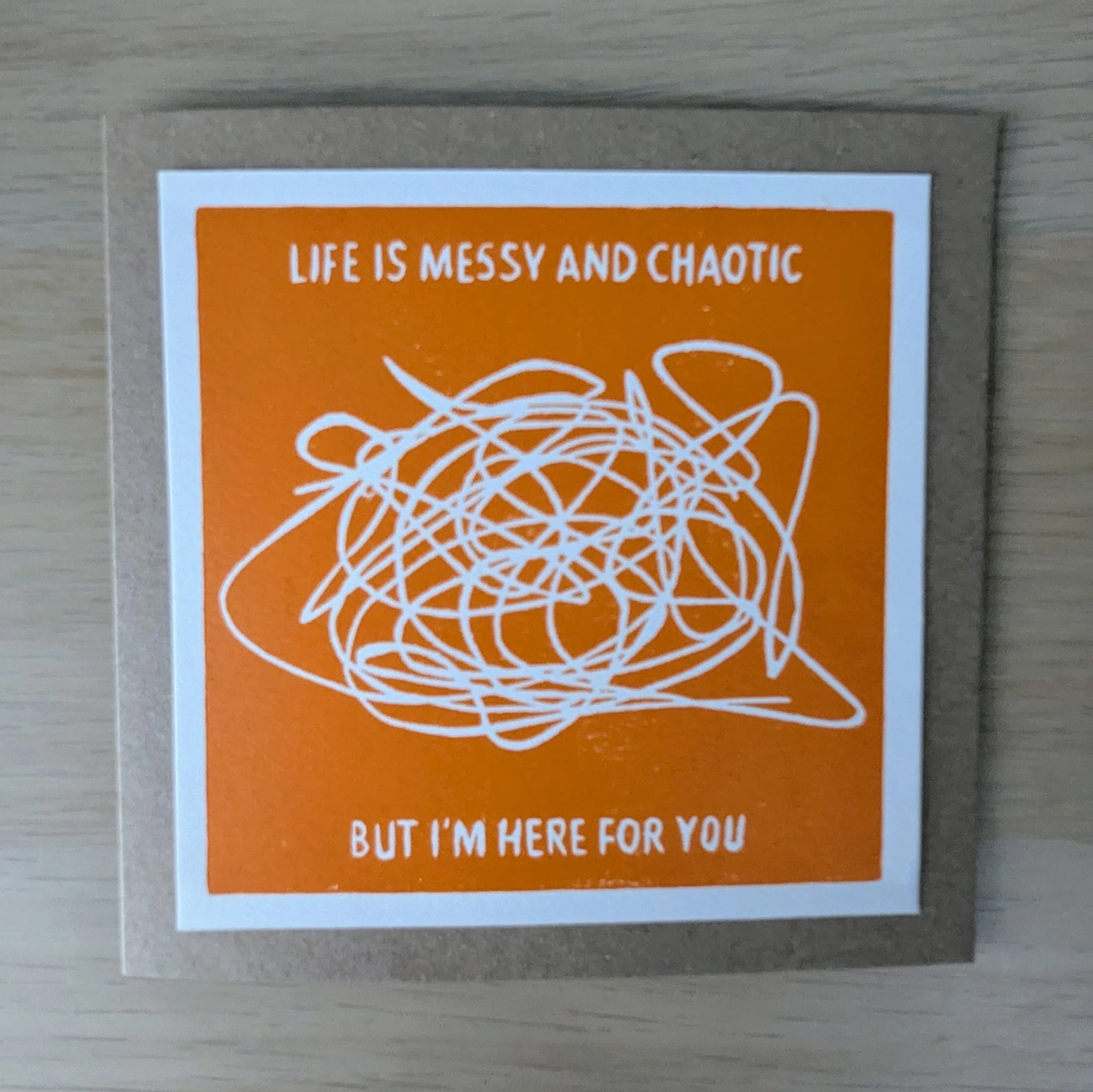 Life is messy