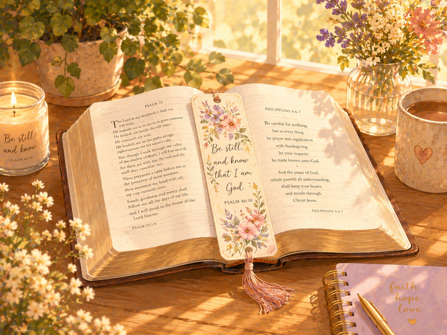 Open Bible for a Statement of Faith page explaining how to be saved through Jesus Christ.