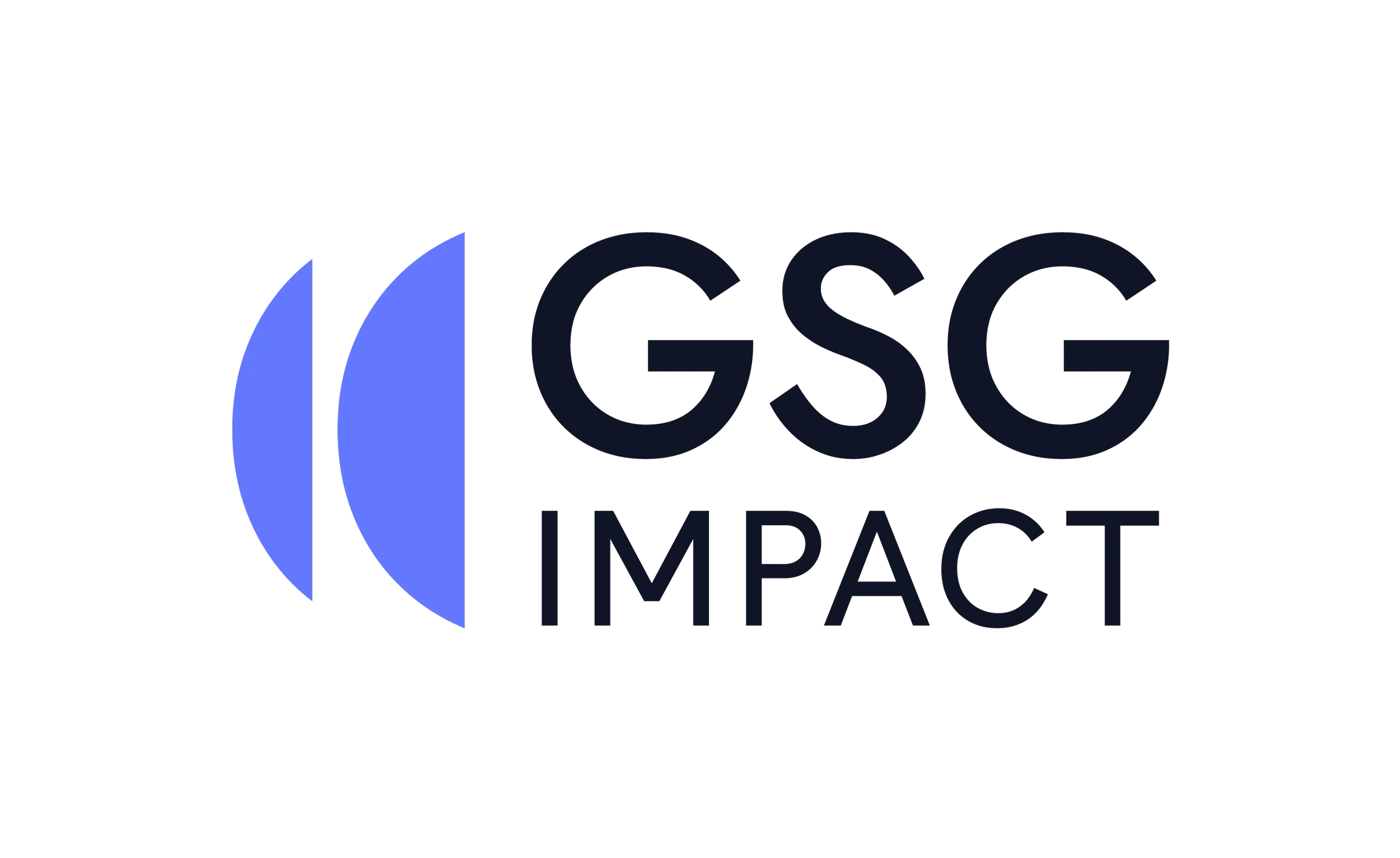 Logo of Impact IMPACT with stylized blue and gray arrows forming a circle.