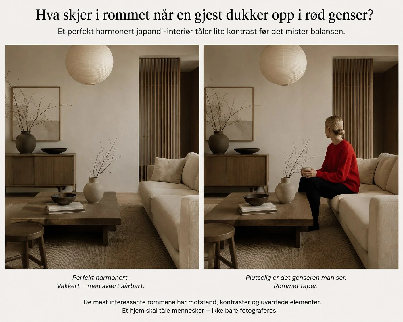 Når interiøret blir for perfekt