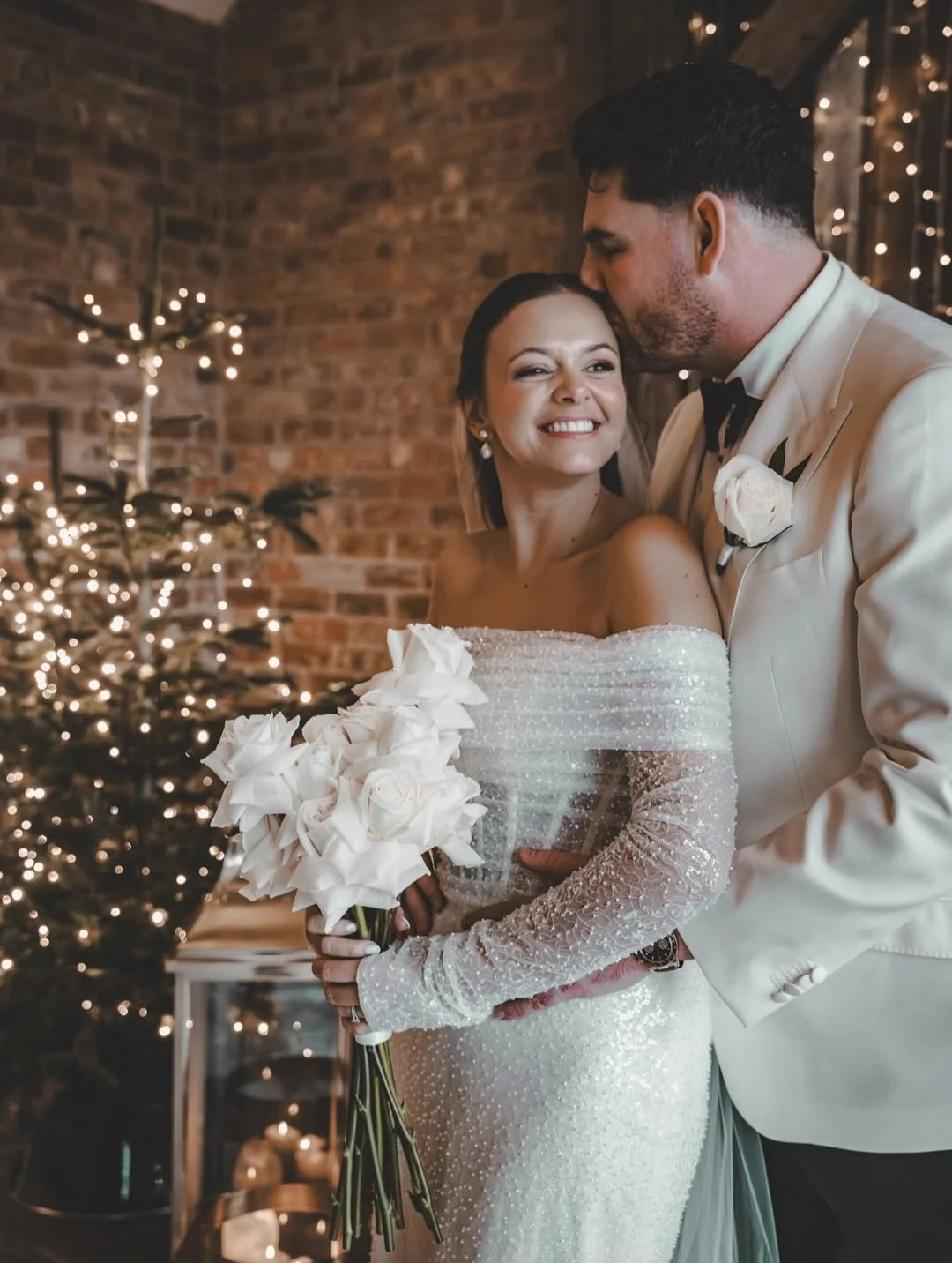 winter christmas wedding yorkshire florist