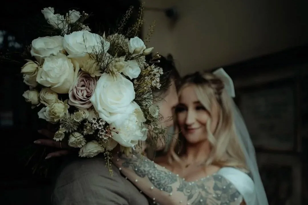 manchester wedding events florist boho bouquet
