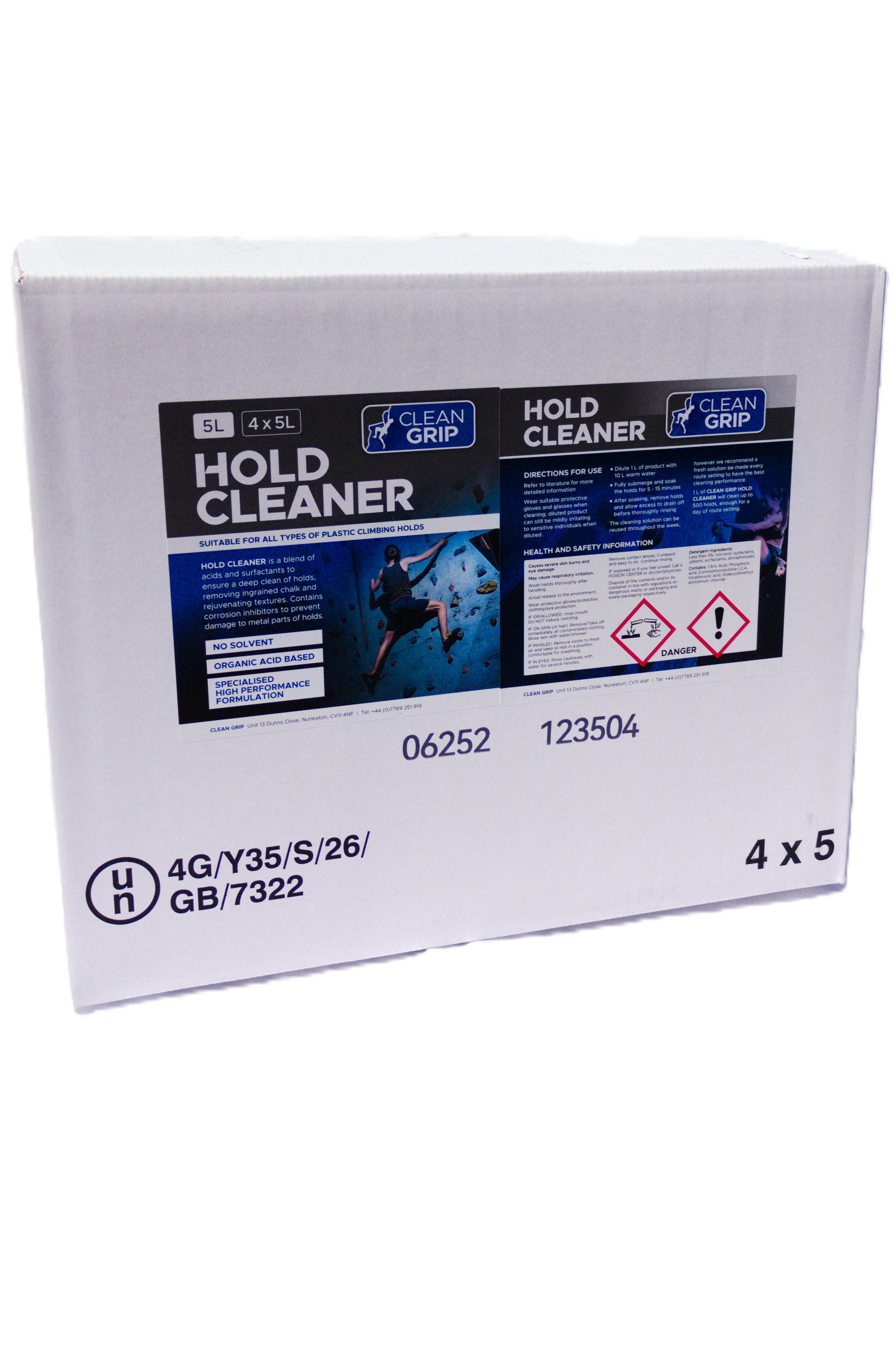 CleanGrip Hold Cleaner Box