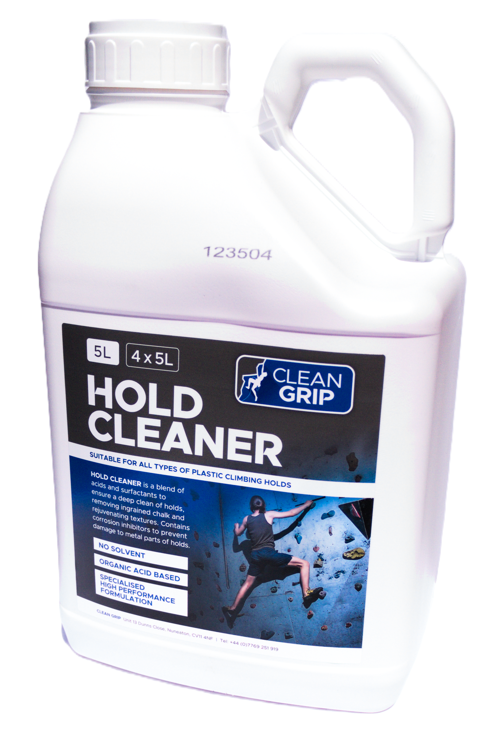 CleanGrip Hold Cleaner Bottle Front