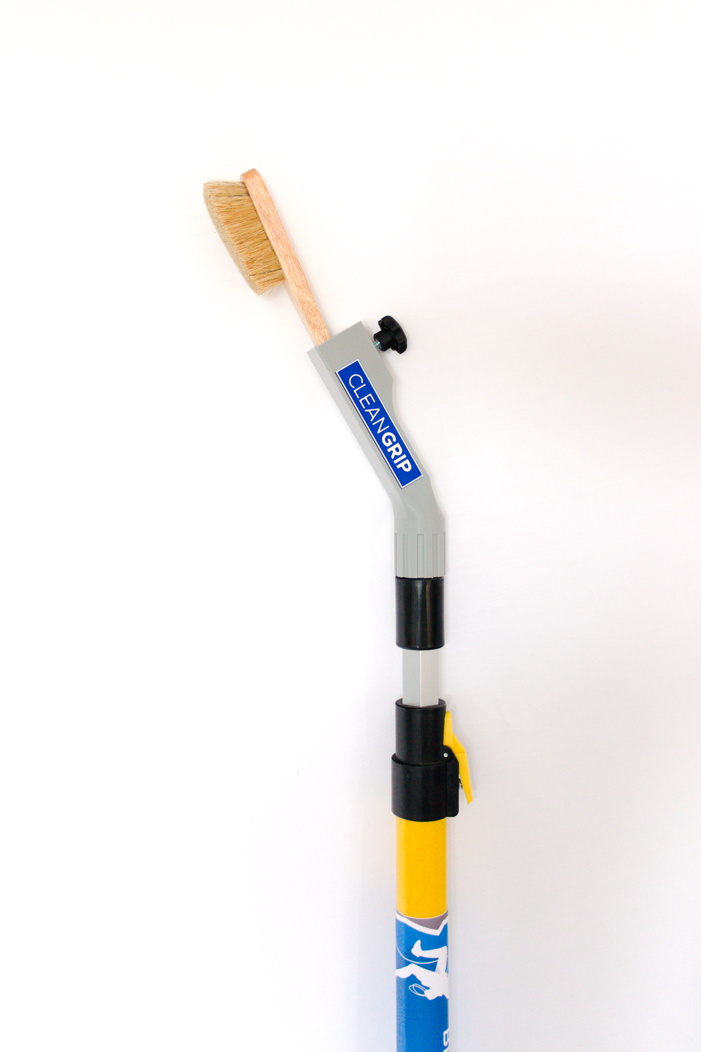 4' - 8' Telescopic CleanGrip Brush Stick - Single Angle
