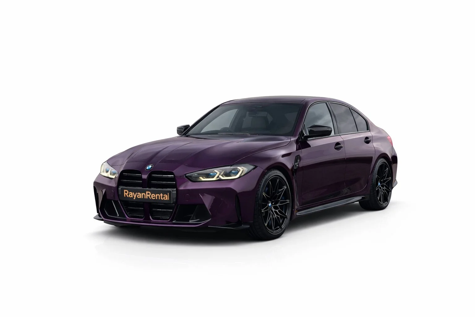 BMW M3 Competition rental Milton Keynes sports saloon