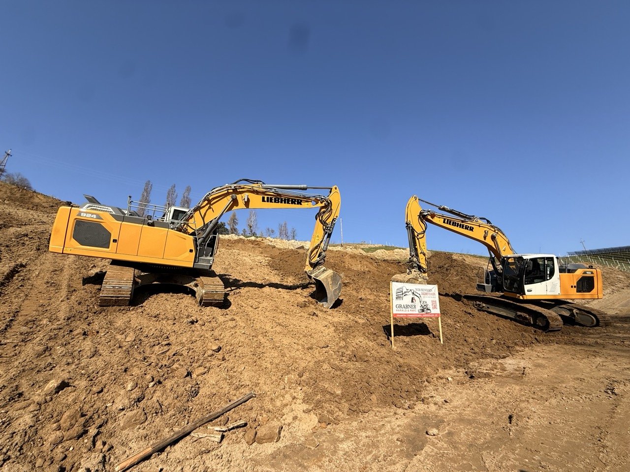 Neuanlage inkl. Tiefdrainage (Weingut Birnstingl)