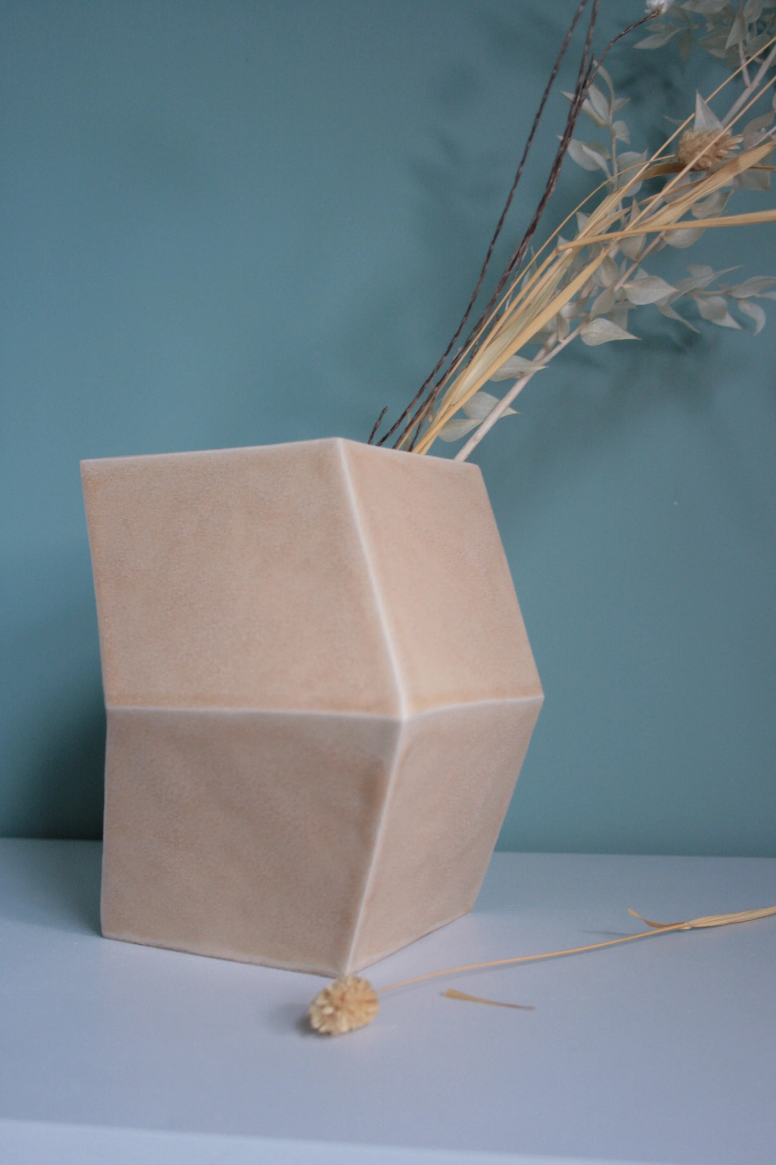 CWC Ceramics Arrow Geometric Pot.JPG