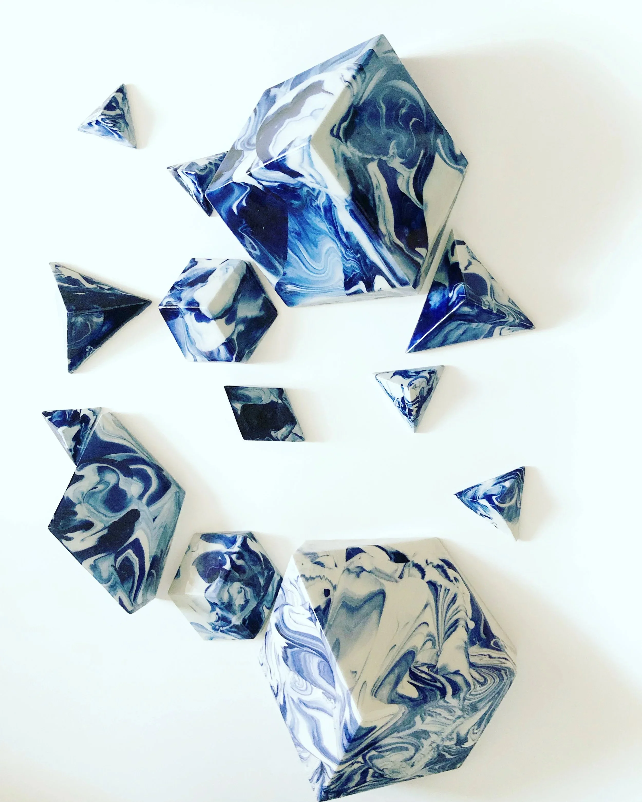 ceramic wall installation by CWCCeramics