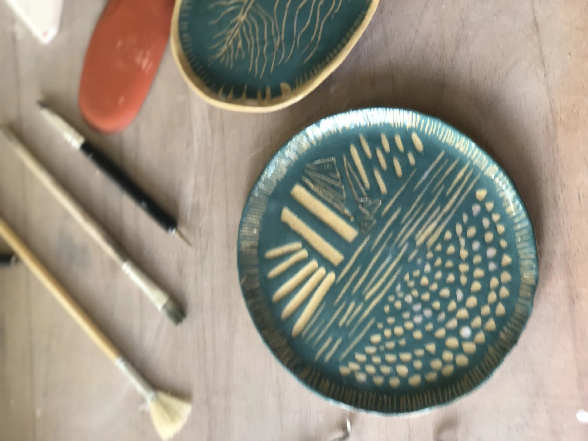Sgraffito plates 2.JPEG