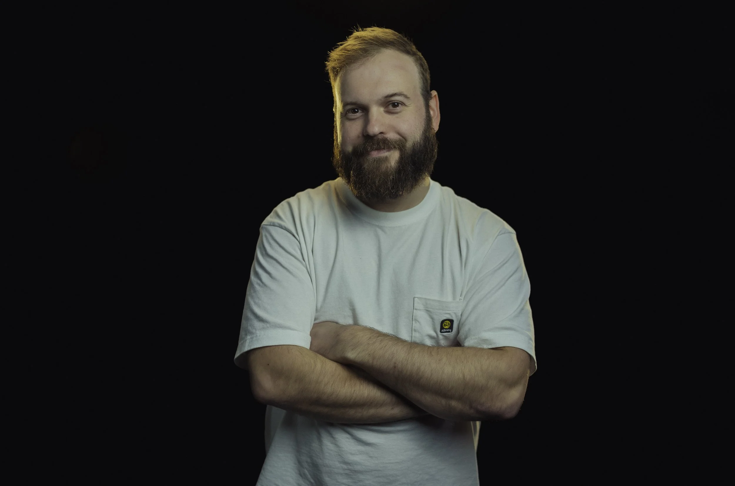 Dan Atkins Filmmaker studio portrait