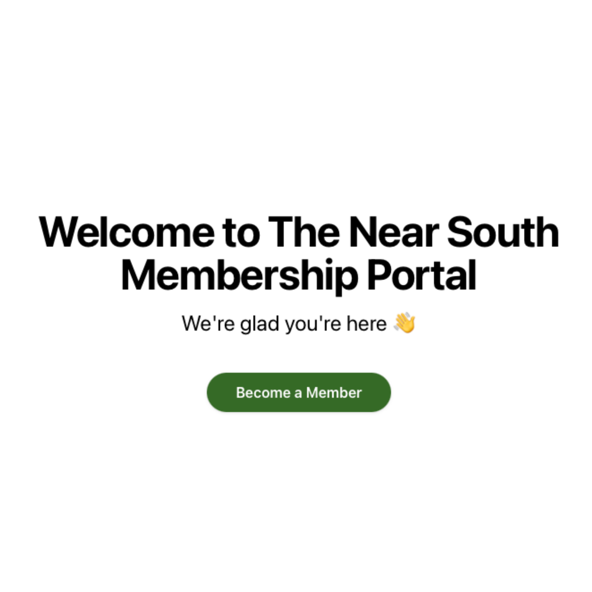 NEW Membership System: Set up Your Account