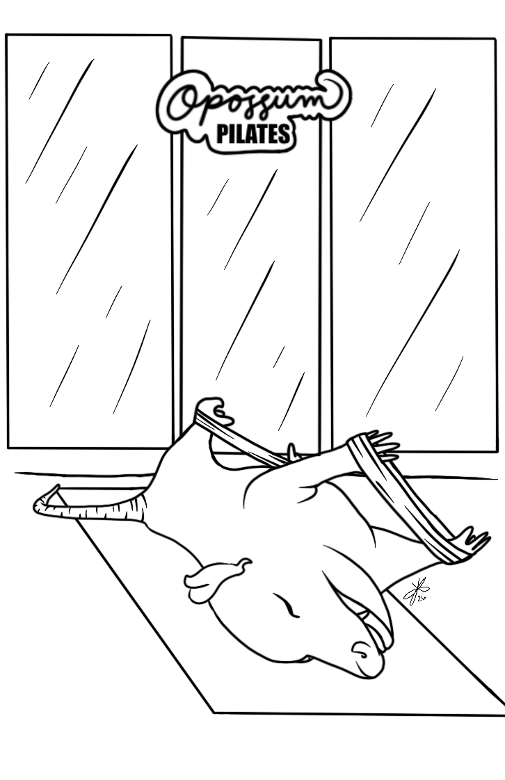 Flex Coloring Page