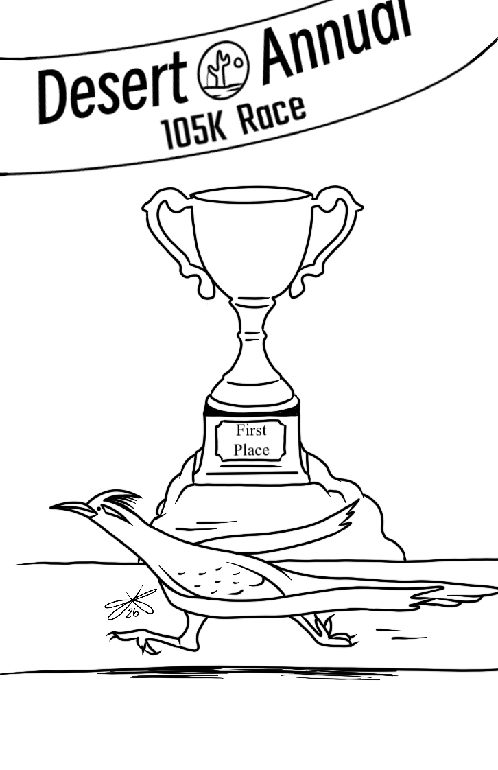 Trophy Coloring Page