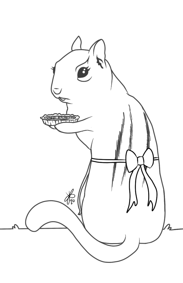 Bake Coloring Page