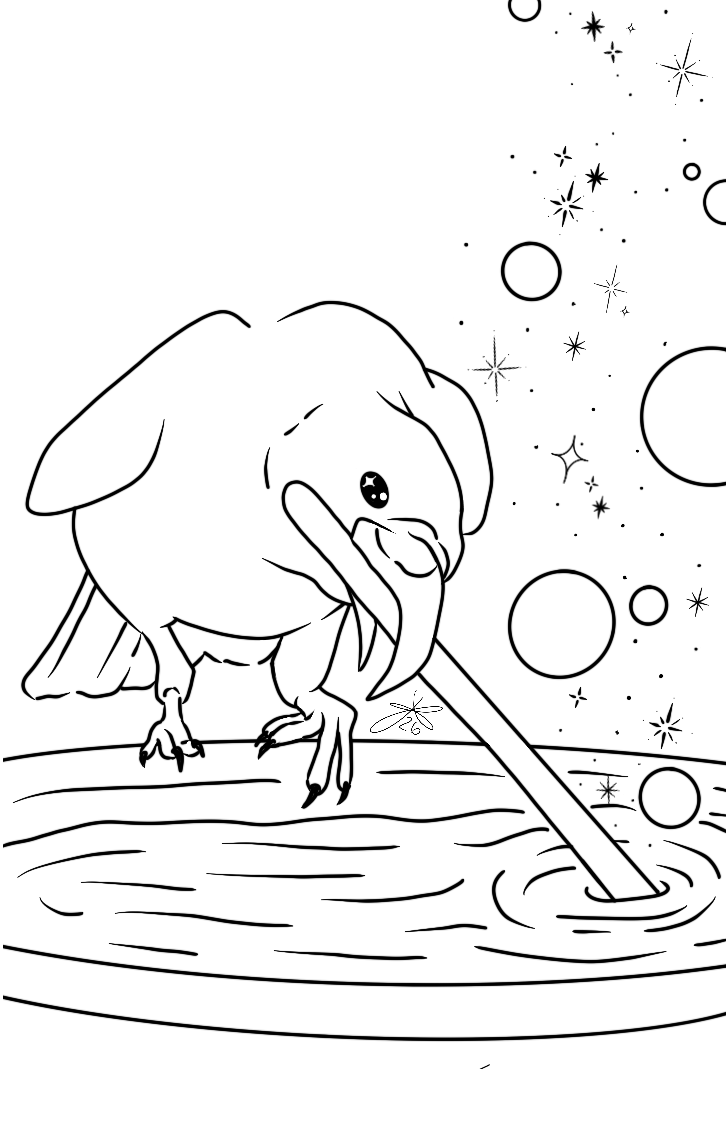 Mystical Coloring Page