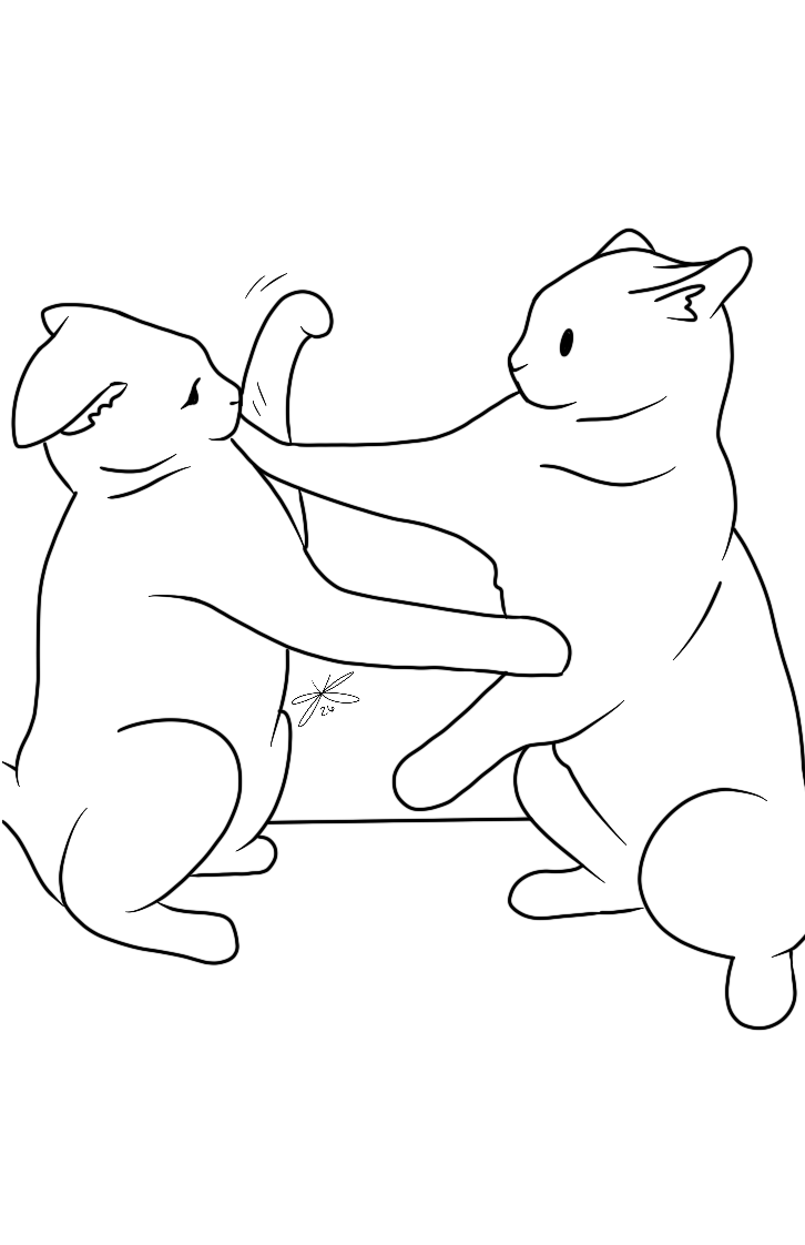 Smack Coloring Page