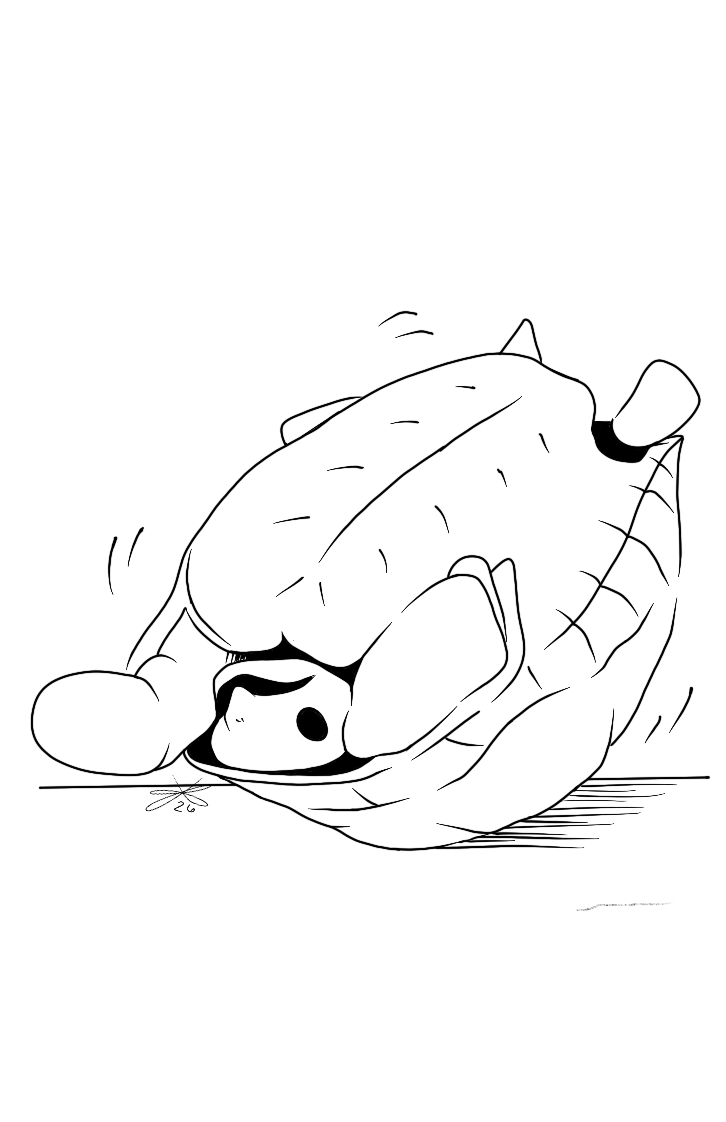 Confused Coloring Page