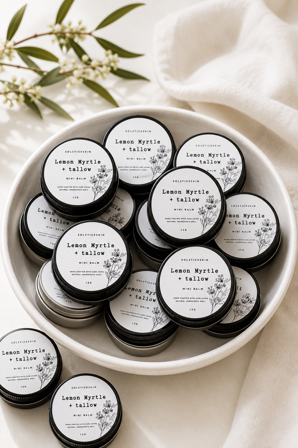 Mini Lemon Myrtle Infused Tallow Balm