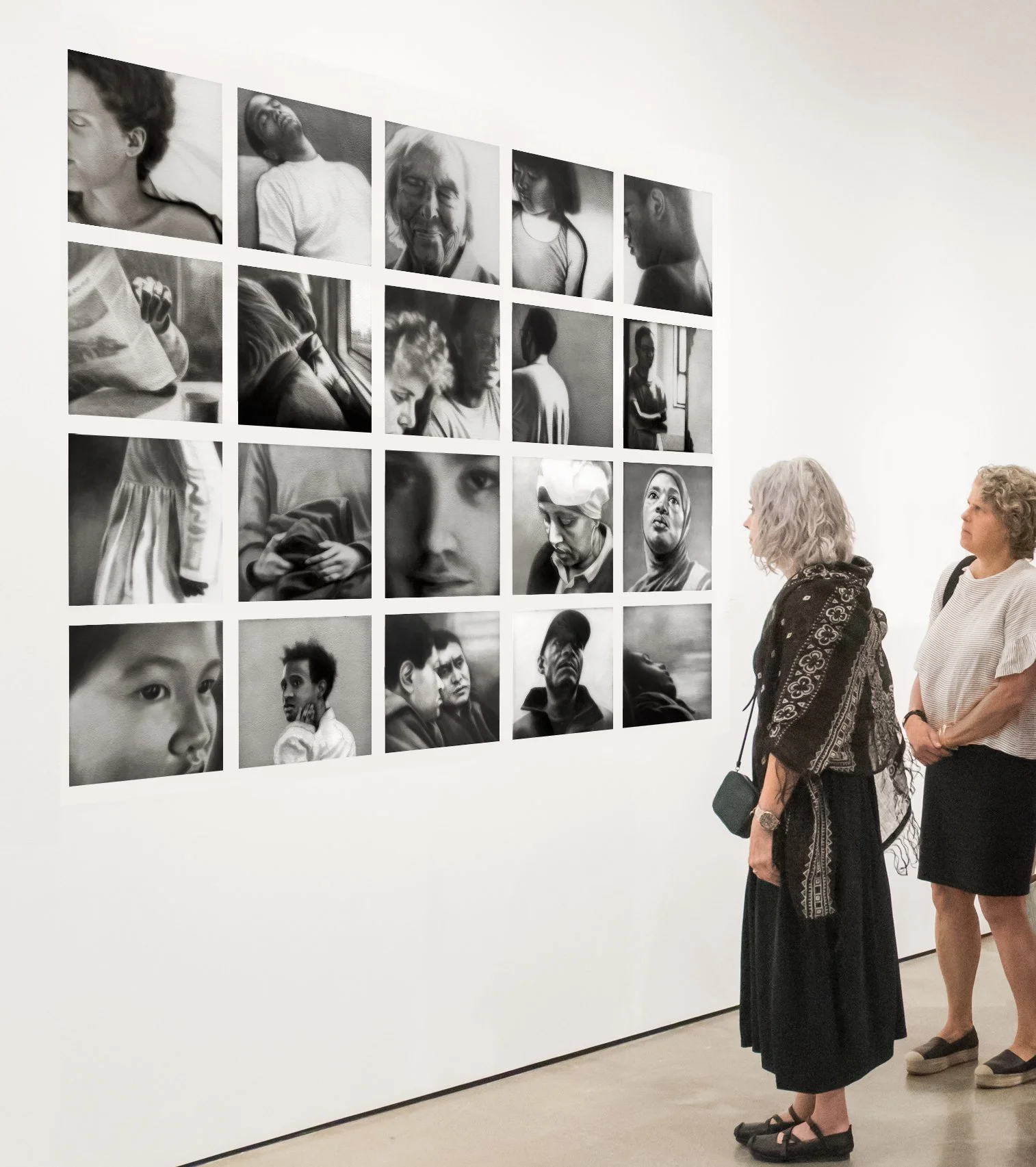 Portrait, exhibition shot, 2018