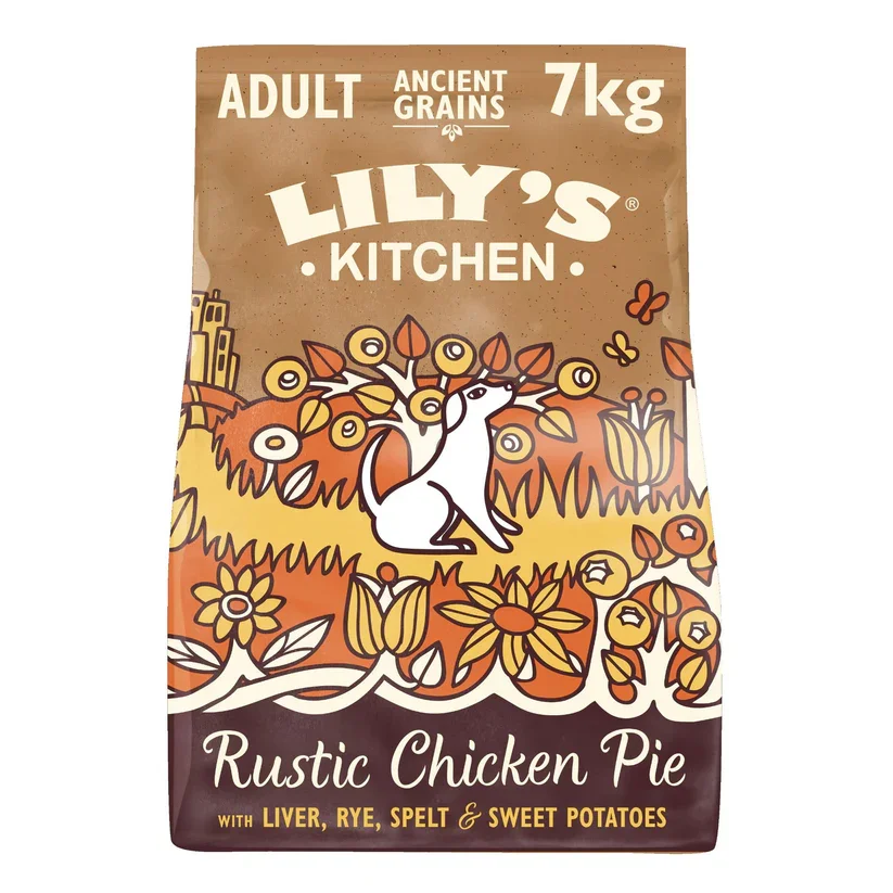 Lily's Kitchen Dog Organic Chicken Bake Adult Dry Food 7kg.webp