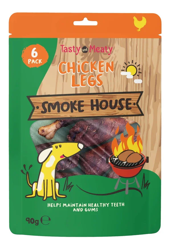 Tastsy & Meaty Smokehouse Chicken leg 90g