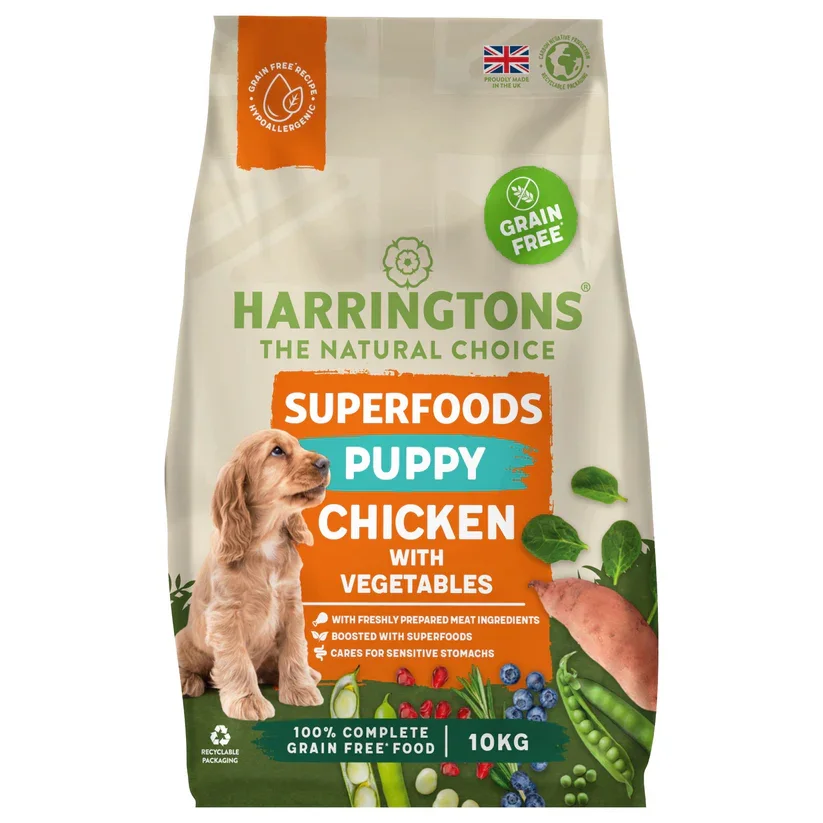 Harrington's Grain Free Superfoods Chicken PUPPY 10kg.webp