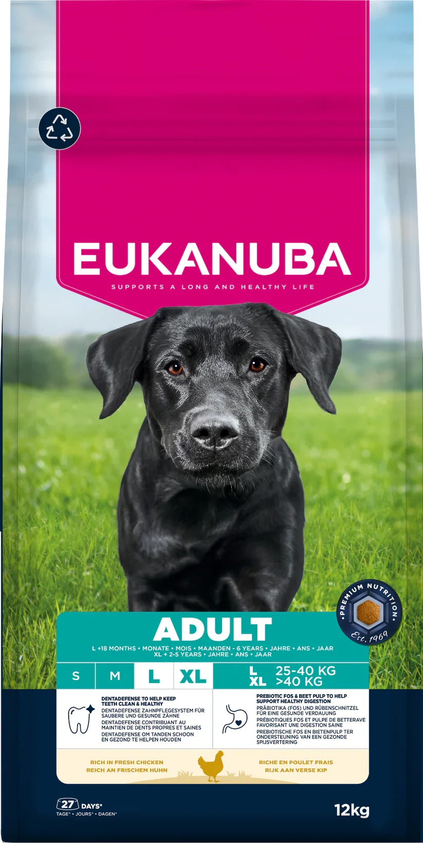 Eukanuba Dog Adult Large Chicken 12kg.webp