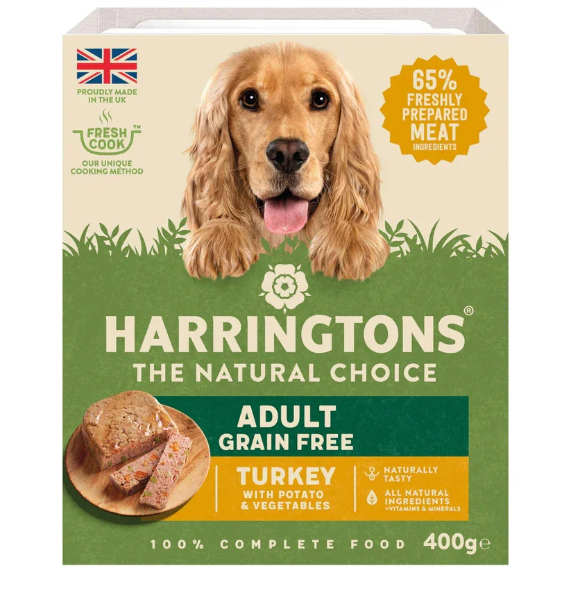 Harringtons Wet Turkey & Potato 400g