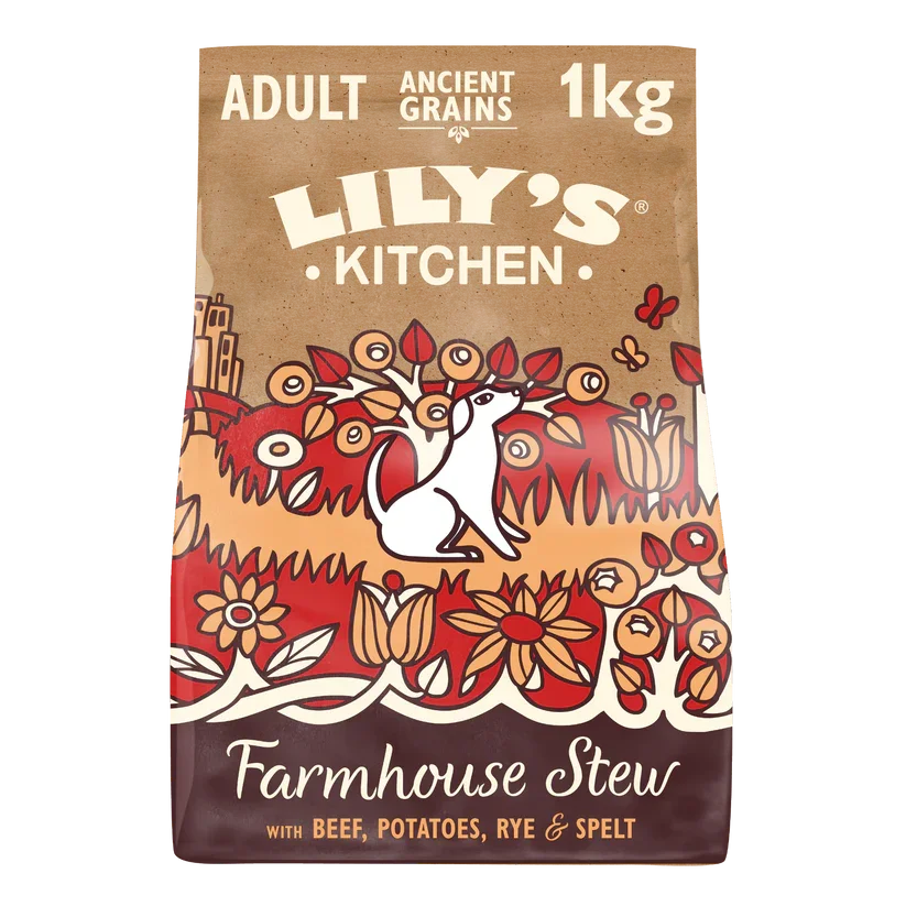 Lily's Kitchen Dog Ancient Grains Beef Dry Food 1kg.webp