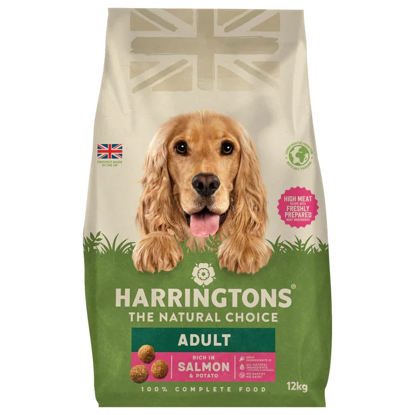 Harringtons Complete Dog Salmon & Potato 12kg.webp