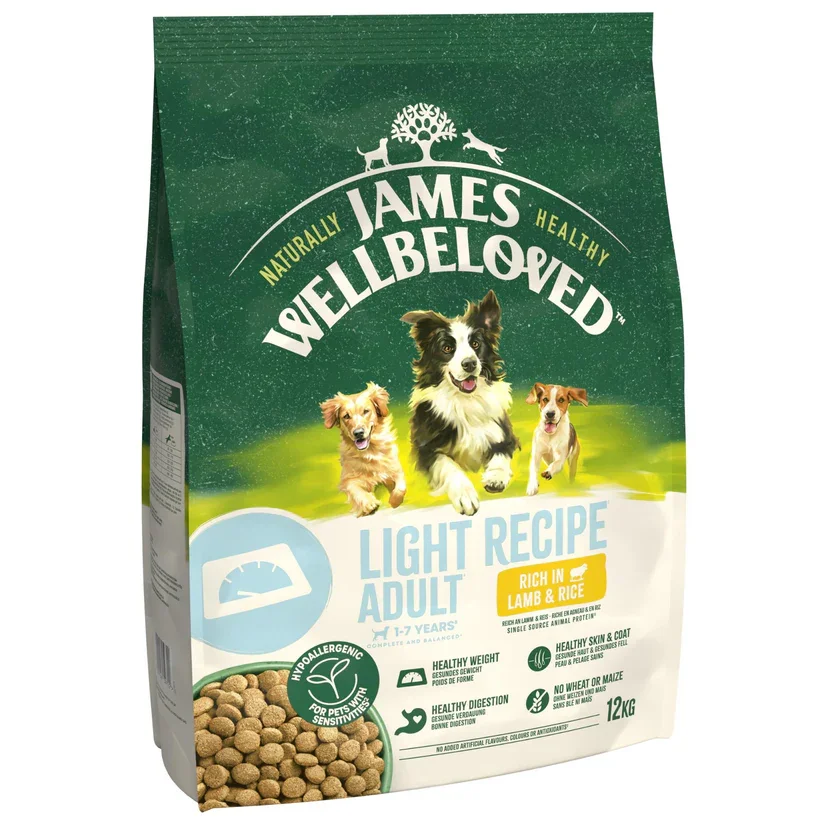James Wellbeloved Dry Dog Light Adult Lamb & Rice