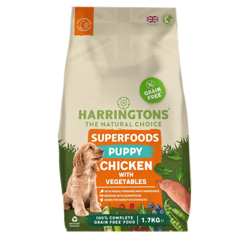 Harrington's Grain Free Superfoods Chicken PUPPY 1.7kg.webp