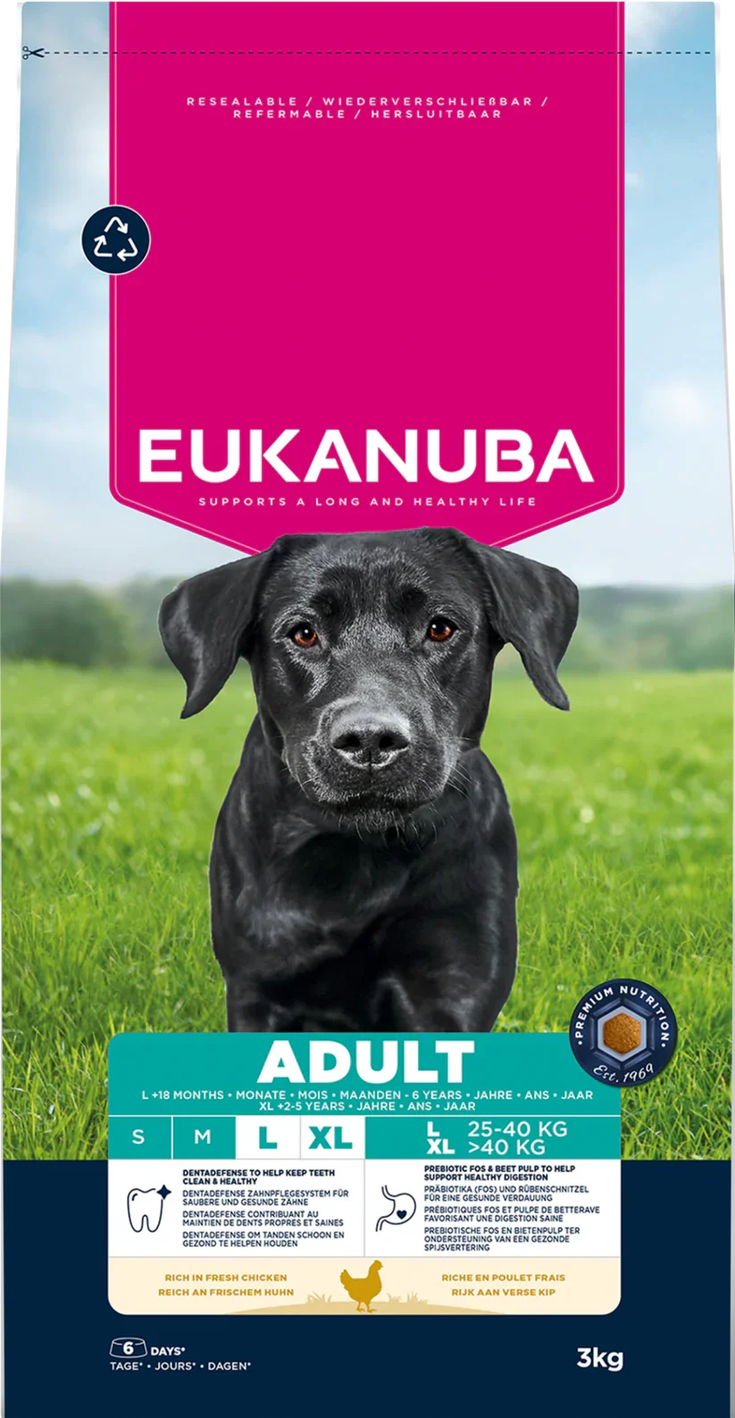 Eukanuba Dog Adult Large Chicken 3kg.webp